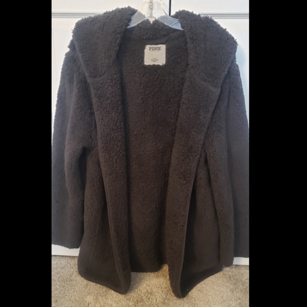 Pink Sherpa Sweater